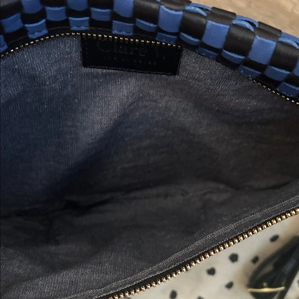 Clare V Grande Fanny Blue and Cobalt - Picture 11 of 15